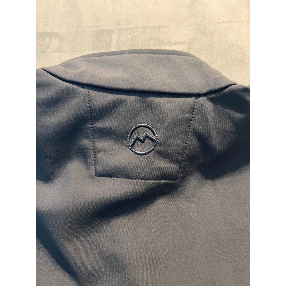 Magellan Outdoors Girls XL Gray Softshell Fleece Lined Full Zip Jacket - Picture 12 of 13